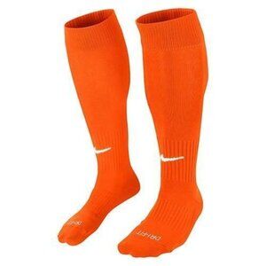 Nike Classic Cushioned Knee High Soccer Socks 5728-817 Orange Size Small 4-6